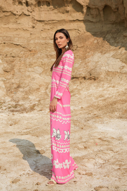 Baurai Jumpsuit - Pink